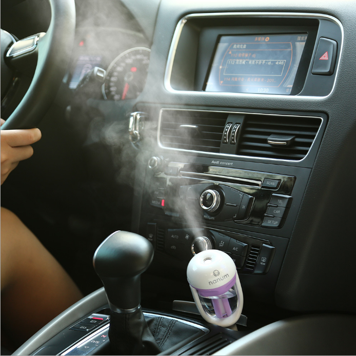 Car Humidifier Air Purifier Freshener Essential Oil Diffuser - Sea Of Finds