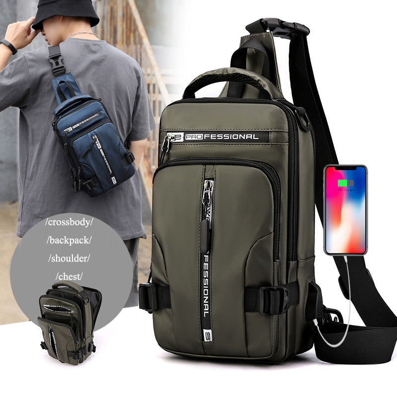 Crossbody Bags Men Multifunctional Backpack Shoulder Chest Bags - Sea Of Finds